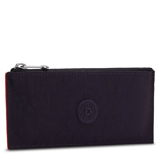 Kipling Brion Cardholders Blue Red Silver Block | CA 1687QM